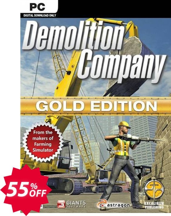 Demolition Company Gold Edition PC Coupon code 55% discount 
