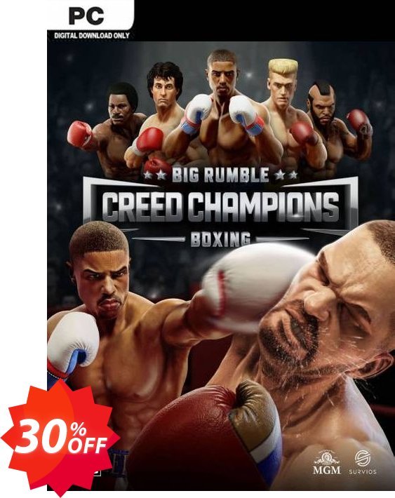 Big Rumble Boxing: Creed Champions PC Coupon code 30% discount 