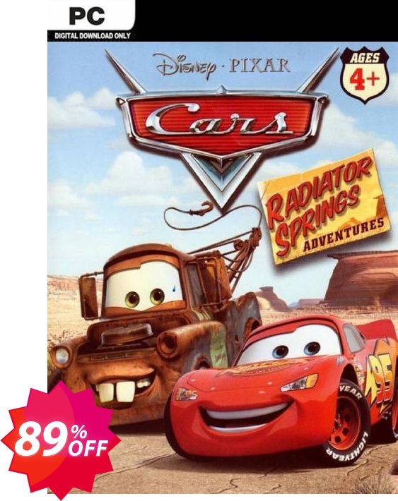 Disney•Pixar Cars: Radiator Springs Adventures PC Coupon code 89% discount 