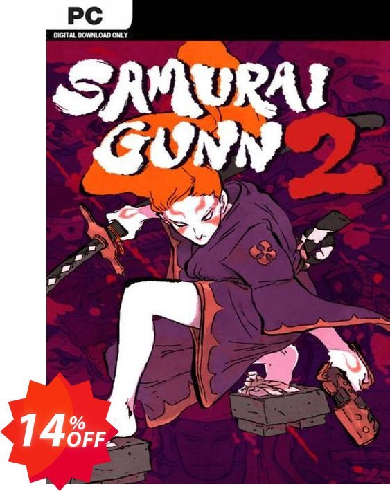 Samurai Gunn 2 PC Coupon code 14% discount 