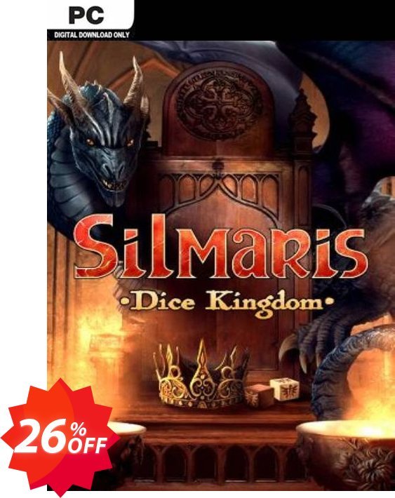 Silmaris: Dice Kingdom PC Coupon code 26% discount 