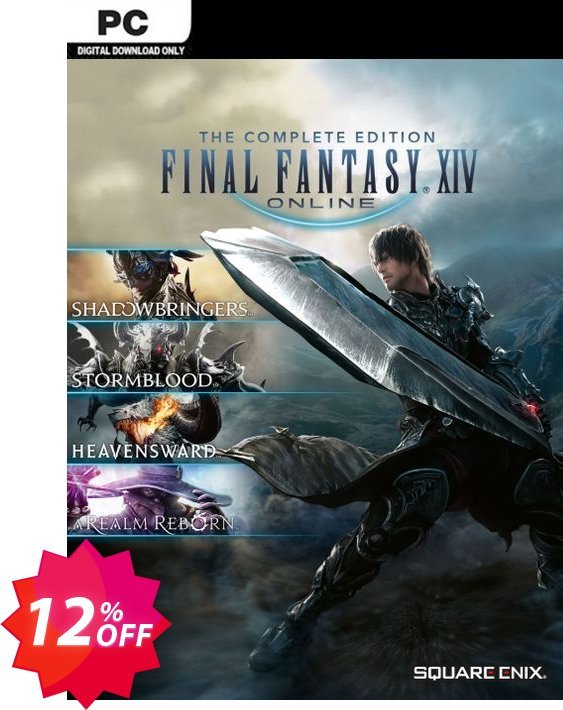 Final Fantasy XIV Online Complete Edition PC, US  Coupon code 12% discount 