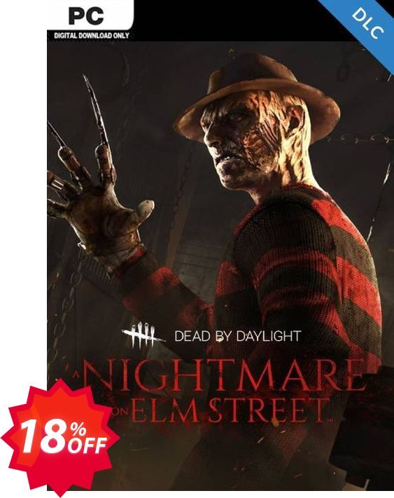 Dead by Daylight PC - A Nightmare on Elm Street DLC Coupon code 18% discount 