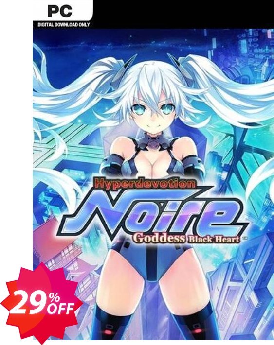 Hyperdevotion Noire: Goddess Black Heart, Neptunia PC Coupon code 29% discount 
