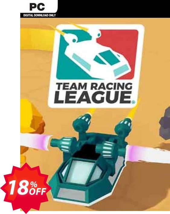 Team Racing League PC Coupon code 18% discount 