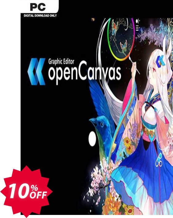 openCanvas 7 PC Coupon code 10% discount 