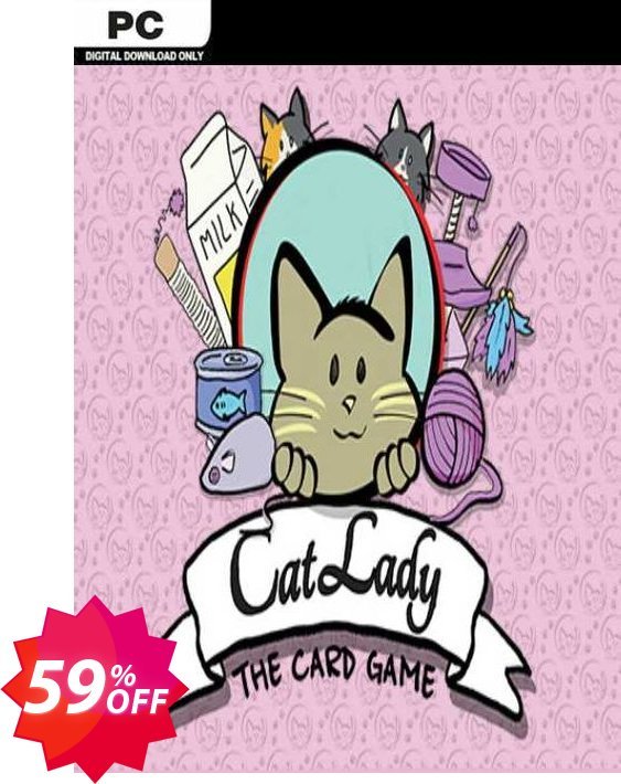 Cat Lady - The Card Game PC Coupon code 59% discount 