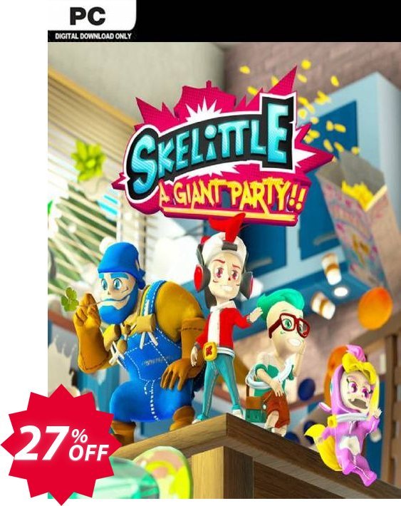 Skelittle: A Giant Party!! PC Coupon code 27% discount 