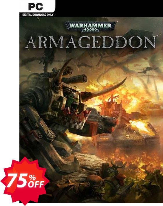 Warhammer 40000: Armageddon PC Coupon code 75% discount 