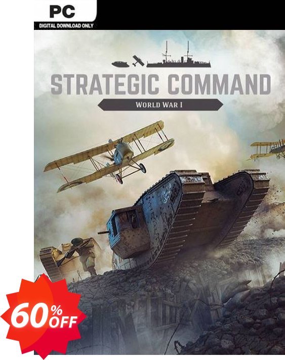 Strategic Command: World War I PC Coupon code 60% discount 