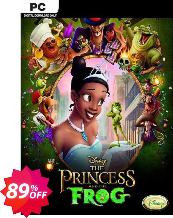 Disney The Princess and the Frog PC Coupon code 89% discount 