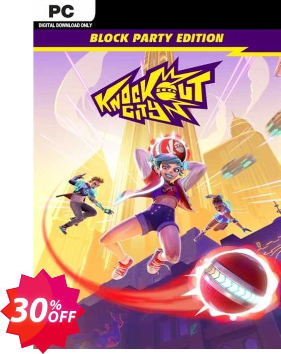 Knockout City Block Party Edition PC, EN  Coupon code 30% discount 