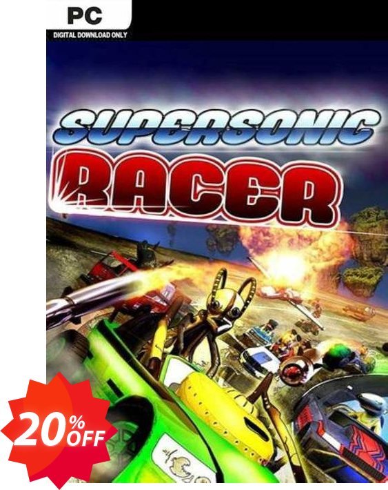Super Sonic Racer PC Coupon code 20% discount 