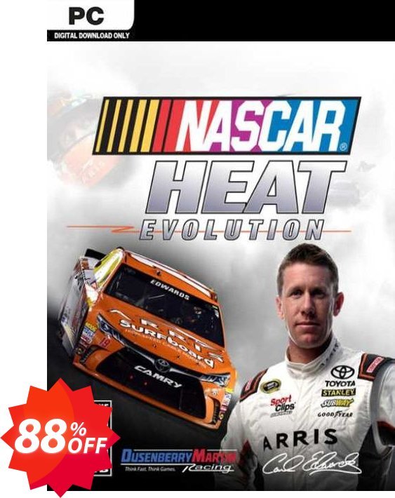 NASCAR Heat Evolution PC Coupon code 88% discount 