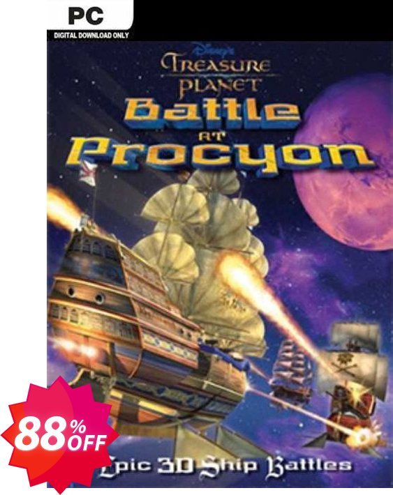 Disney's Treasure Planet Battle of Procyon PC Coupon code 88% discount 