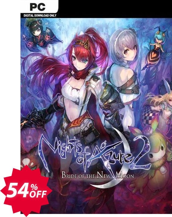Nights of Azure 2: Bride of the New Moon PC Coupon code 54% discount 