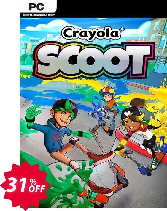 Crayola Scoot PC Coupon code 31% discount 