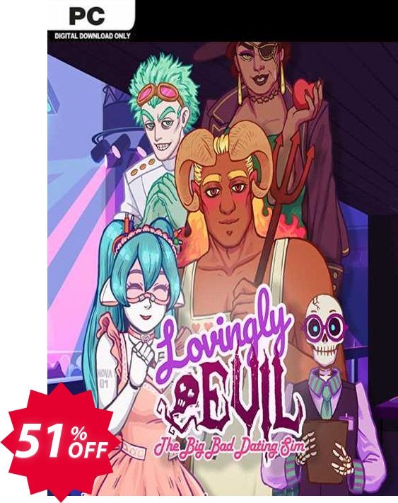 Lovingly Evil PC Coupon code 51% discount 
