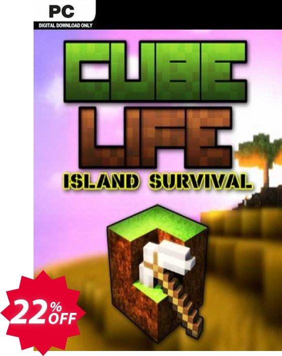 Cube Life: Island Survival PC Coupon code 22% discount 