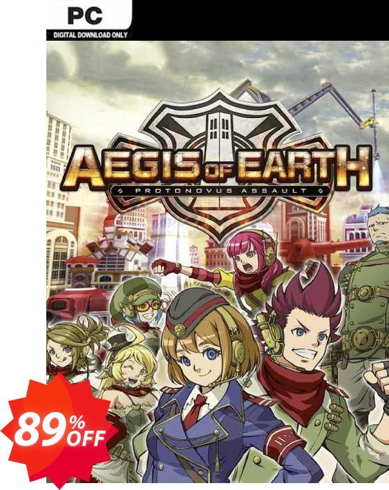 Aegis of Earth: Protonovus Assault PC Coupon code 89% discount 