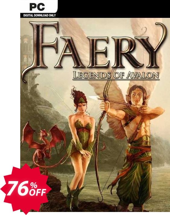 Faery - Legends of Avalon PC Coupon code 76% discount 