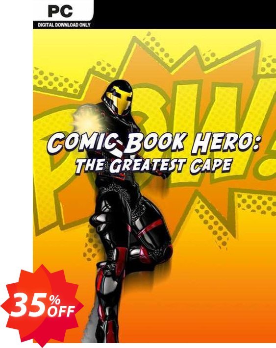 Comic Book Hero: The Greatest Cape PC Coupon code 35% discount 