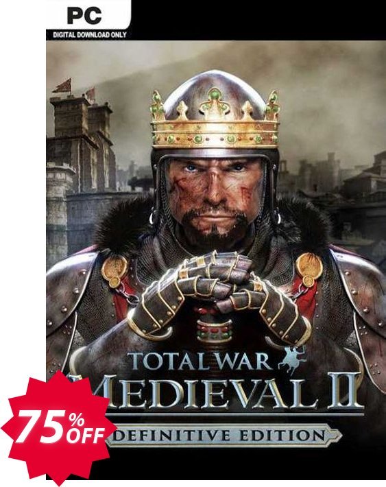 Total War Medieval II - Definitive Edition PC Coupon code 75% discount 