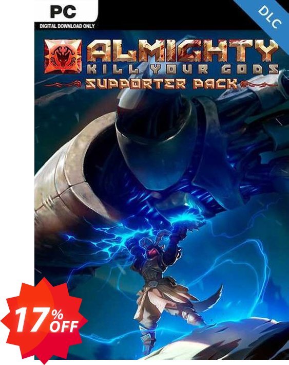 Almighty: Kill Your Gods Supporters Pack PC Coupon code 17% discount 