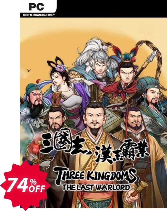 Three Kingdoms The Last Warlord PC Coupon code 74% discount 