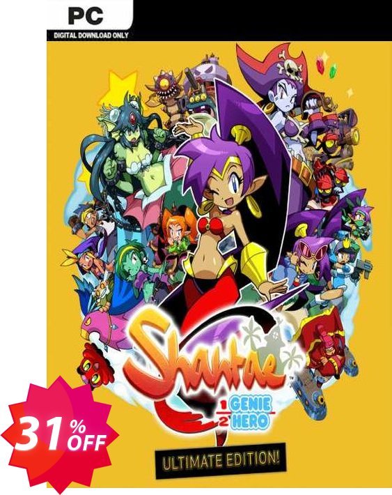 Shantae: Half-Genie Hero Ultimate Edition PC Coupon code 31% discount 