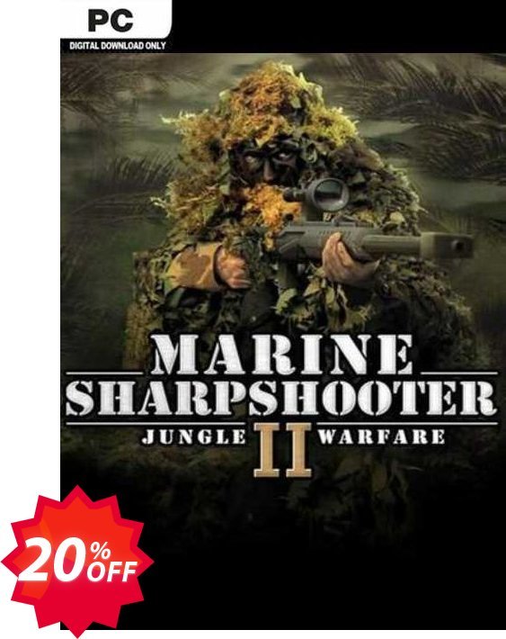 Marine Sharpshooter II: Jungle Warfare PC Coupon code 20% discount 