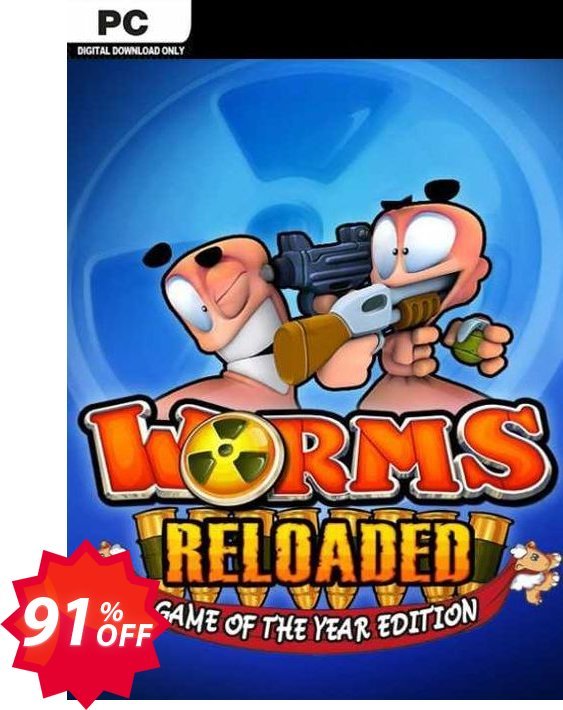 Worms Reloaded GOTY PC Coupon code 91% discount 
