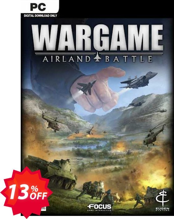 Wargame: AirLand Battle PC Coupon code 13% discount 