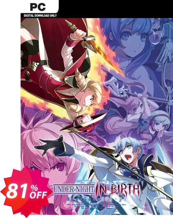 UNDER NIGHT IN BIRTH Exe Late cl-r PC Coupon code 81% discount 