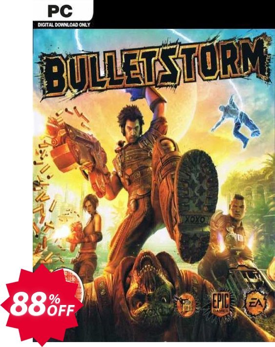 Bulletstorm PC Coupon code 88% discount 