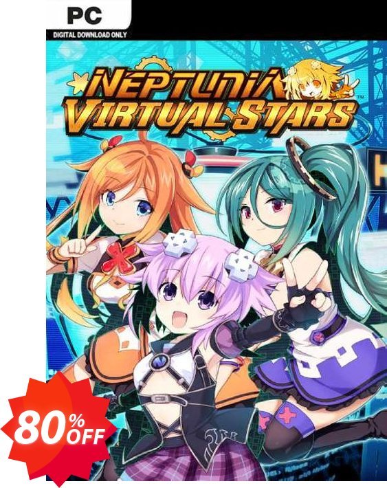 Neptunia Virtual Stars PC Coupon code 80% discount 