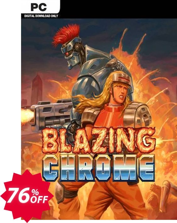 Blazing Chrome PC Coupon code 76% discount 