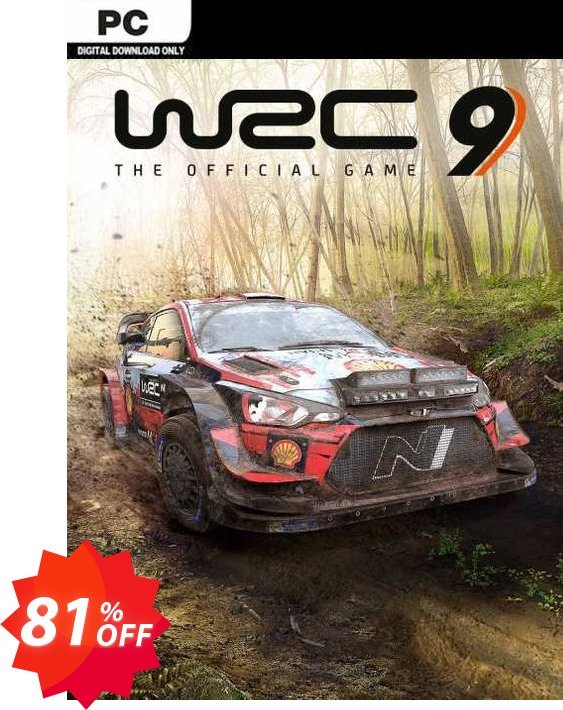 WRC 9 FIA World Rally Championship PC, Steam  Coupon code 81% discount 