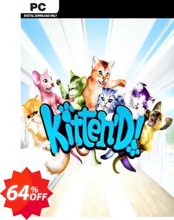 Kitten'd PC Coupon code 64% discount 