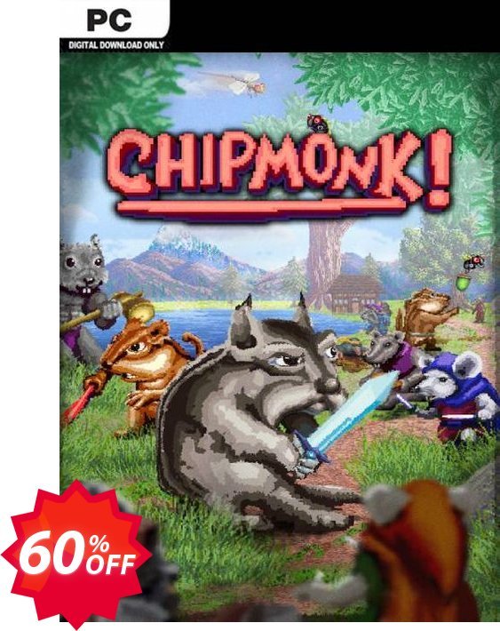 Chipmonk! PC Coupon code 60% discount 