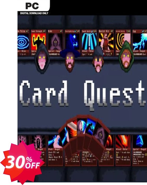 Card Quest PC Coupon code 30% discount 
