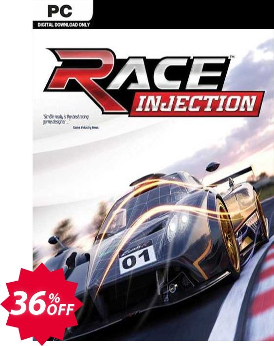 RACE Injection PC Coupon code 36% discount 