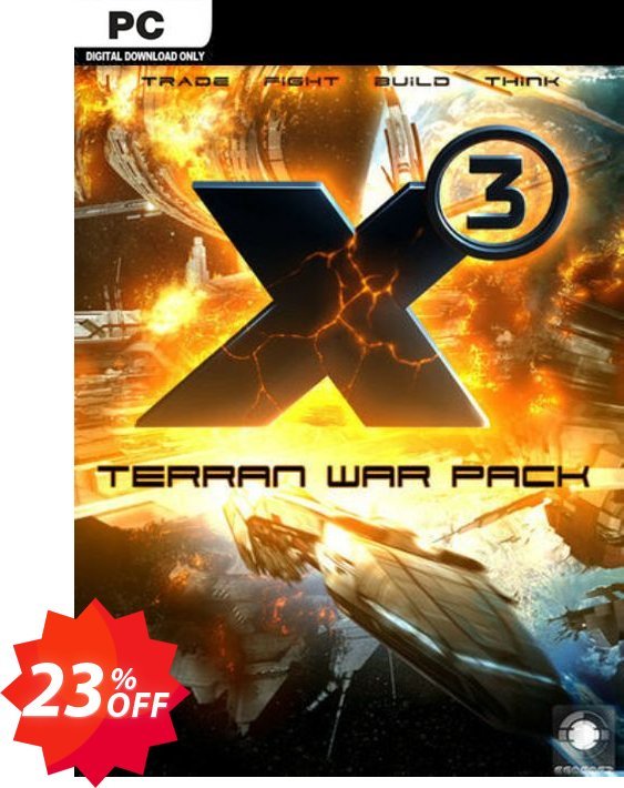 X3 Terran War Pack PC Coupon code 23% discount 