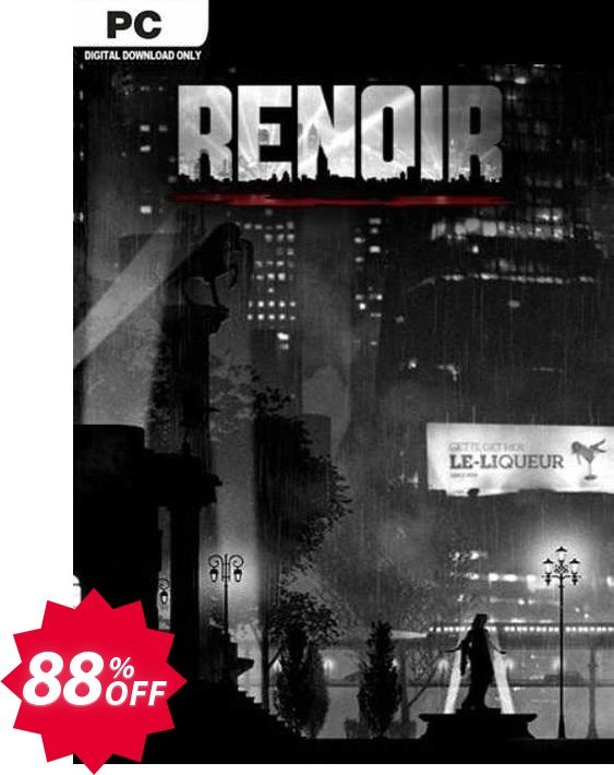 Renoir PC Coupon code 88% discount 