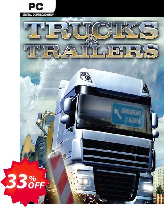 Trucks and Trailers PC Coupon code 33% discount 
