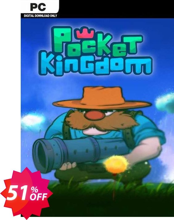 Pocket Kingdom PC Coupon code 51% discount 