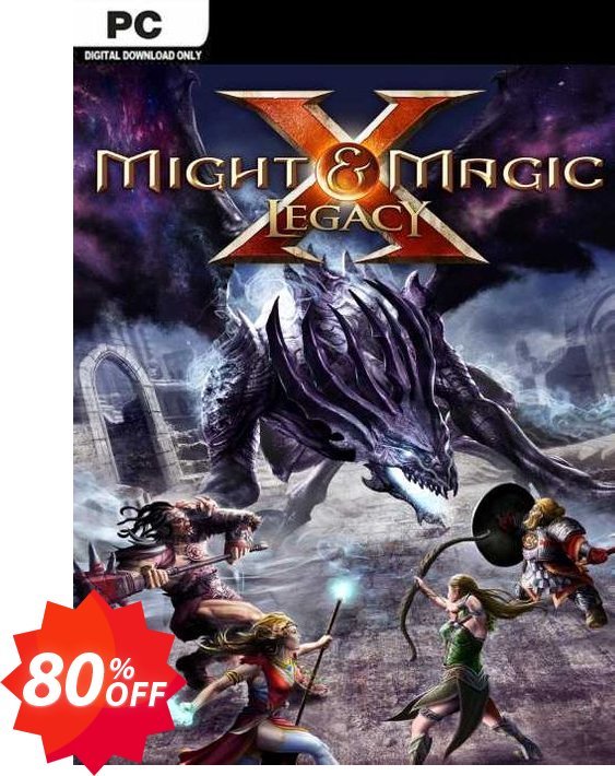 Might & Magic X - Legacy PC Coupon code 80% discount 