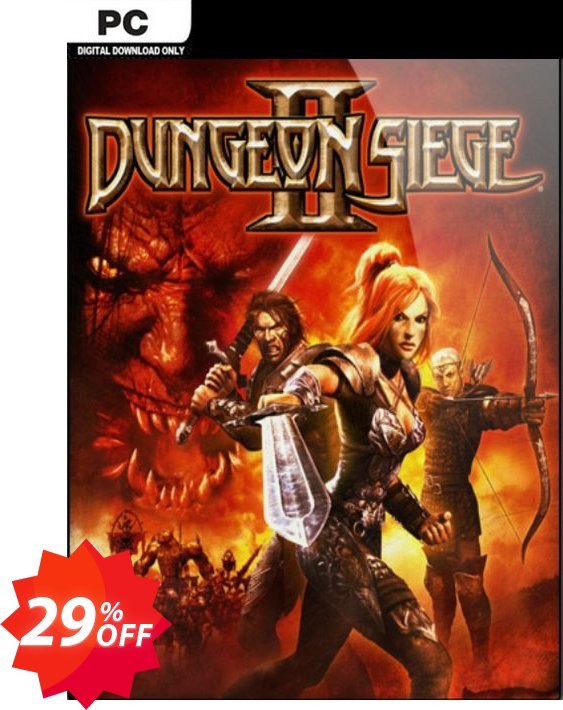 Dungeon Siege 2 PC Coupon code 29% discount 