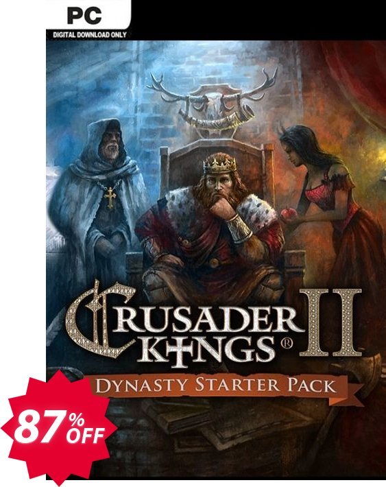 Crusader Kings 2 - Dynasty Starter Pack PC Coupon code 87% discount 