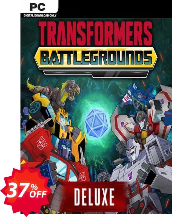 Transformers: Battlegrounds Deluxe Edition PC Coupon code 37% discount 